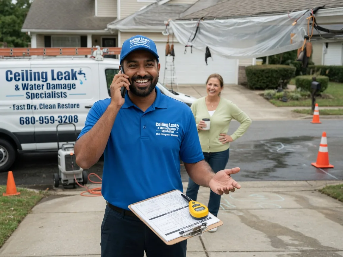 Ceiling Leak Cleanup Titusville, NJ FAQs